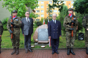 Odsłonięcie pamiątkowych tablic Żołnierzy Armii Krajowej