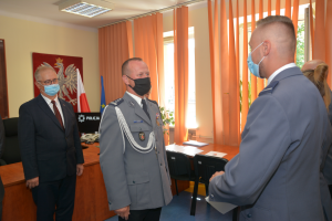 Święto Policji w Komendzie Powiatowej Policji w Pruszkowie