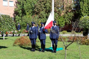 Uroczystość przy "Dębach Pamięci"