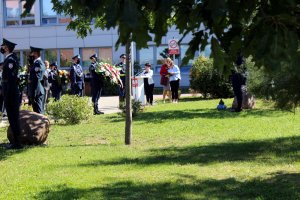 Uroczystość przy "Dębach Pamięci"