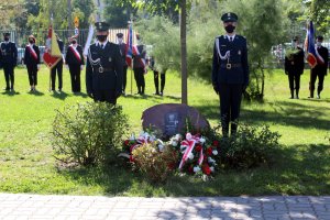 Uroczystość przy "Dębach Pamięci"