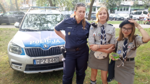 Profilaktyka podczas Pikniku Rodzinnego wraz z Piknikiem Organizacji Pozarządowych.