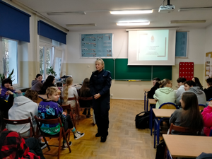 „Promocja Zawodu Policjanta” - spotkania mundurowych z uczniami