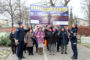 Spotkanie policjantów z seniorami w gminie Nadarzyn