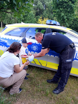 Piknik w Raszynie okazją do poznania zawodu policjanta