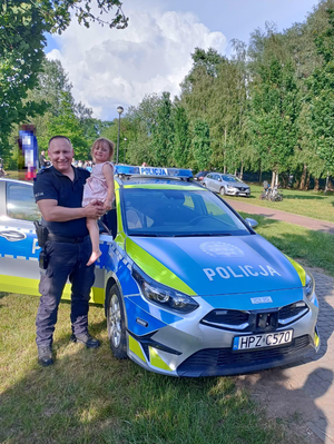 Piknik w Raszynie okazją do poznania zawodu policjanta