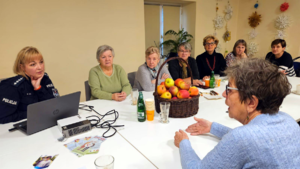 spotkanie policjantów z Seniorami