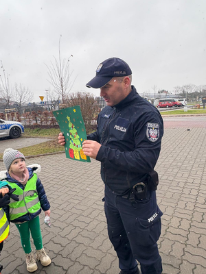 Przedszkolaki z wizytą w Komisariacie Policji w Michałowicach