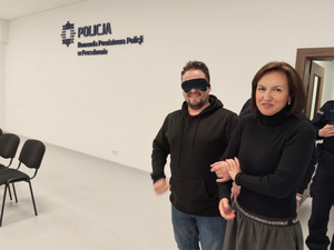 Szkolenie z zakresu komunikacji z osobami słabowidzącymi i niedowidzącymi w KPP Pruszków