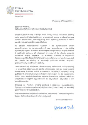 Uroczyste spotkanie z okazji Święta Służby Cywilnej w KPP Pruszków