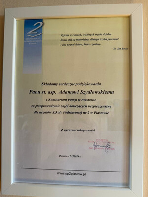 Zagłosuj na dzielnicowego z KP w Piastowie