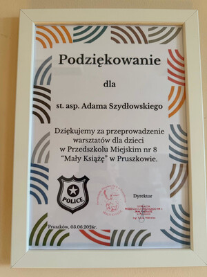 Zagłosuj na dzielnicowego z KP w Piastowie