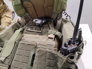 Policjanci z KPP w Pruszkowie promowali służbę podczas targów