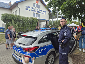 Policjanci czuwali nad bezpieczeństwem podczas rodzinnych wydarzeń z okazji Dnia Dziecka