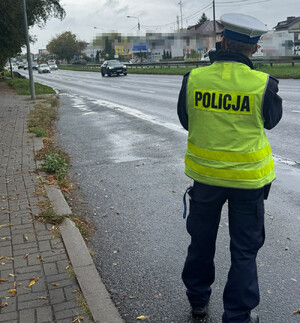policjanci kontrolowali prędkość na drogach powiatu pruszkowskiego